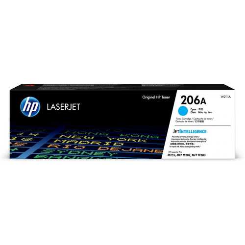 Genuine HP 206A Cyan Toner Cartridge W2111A LaserJet Pro M255, MFP M282/M283