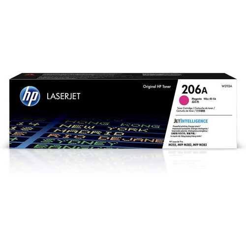 Genuine HP 206A Magenta Toner Cartridge W2113A LaserJet Pro M255, MFP M282/M283