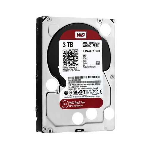 Western Digital WD3001FFSX WD Red Pro 3TB 3.5" SATA NAS HDD