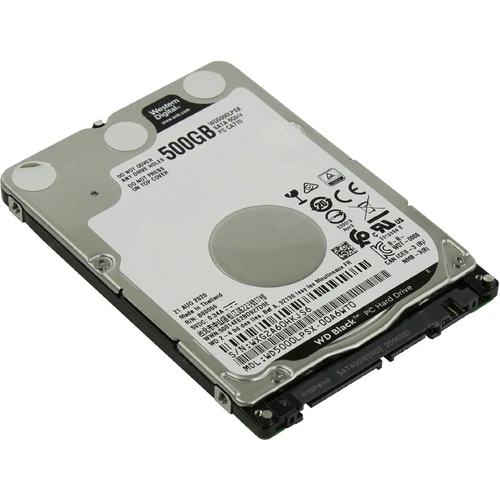 Western Digital Black ‎WD5000LPSX 500GB 2.5" Internal SATA HDD Hard Disk Drive