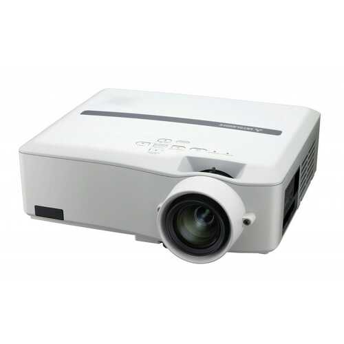 Mitsubishi WL2650U 1280 x 800 Projector VGA DVI Composite S-Video USB LAN 3500 Lumens - Used
