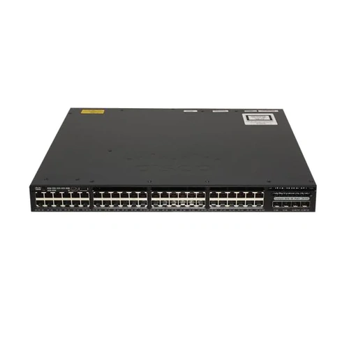 Cisco WS-C3650-48PD-L 48-Port PoE+ Gigabit Managed Switch w/ 2x 10Gb SFP+ Uplink