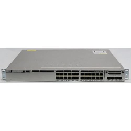 Cisco WS-C3850-24T-E 24-Port Gigabit Managed Switch w/C3850-NM-4-1G Network Module