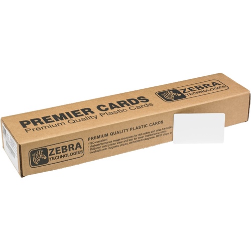 Zebra PVC Cards 30 Mil 500 Pack White - 104523-111