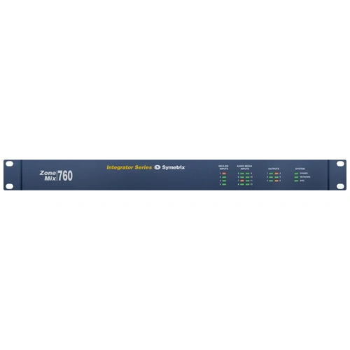 Symetrix Zone Mix 760 12x6 Network Paging Zone Mixer