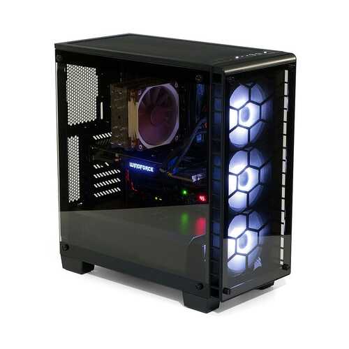 i5 8600k 3.60Ghz 32GB RAM 256GB+2TB GTX 1080 RGB Gaming PC Win 11
