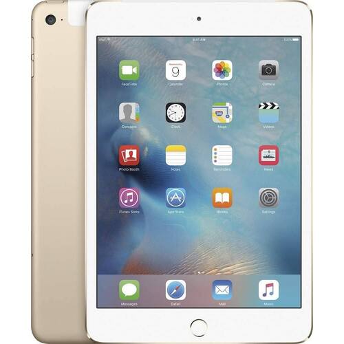 Apple iPad Mini 4 Wi-Fi+Cellular 128GB Gold