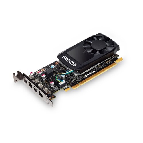 NVIDIA Quadro P600 2GB GDDR5 4xMini DisplayPort Low Profile PCIe Graphics Card