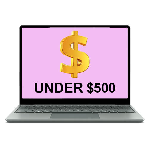 Laptops under $500